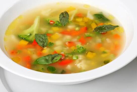 وزن میں کمی کے لئے سبزیوں کا سوپ