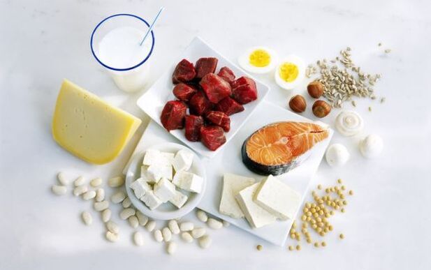 دودھ کی مصنوعات اور گوشت