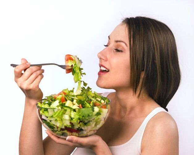 وزن میں کمی کے لئے سبزیاں کھانے